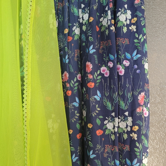 Indian Pakistani Anarkali gown with dupatta - Picture 5 of 5